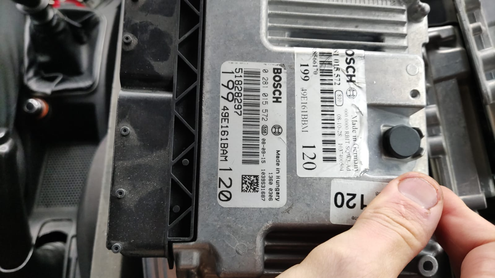 Ecu Fiat Grande Punto cod. 0281015572 51828297 EDC 16C39-6.C1