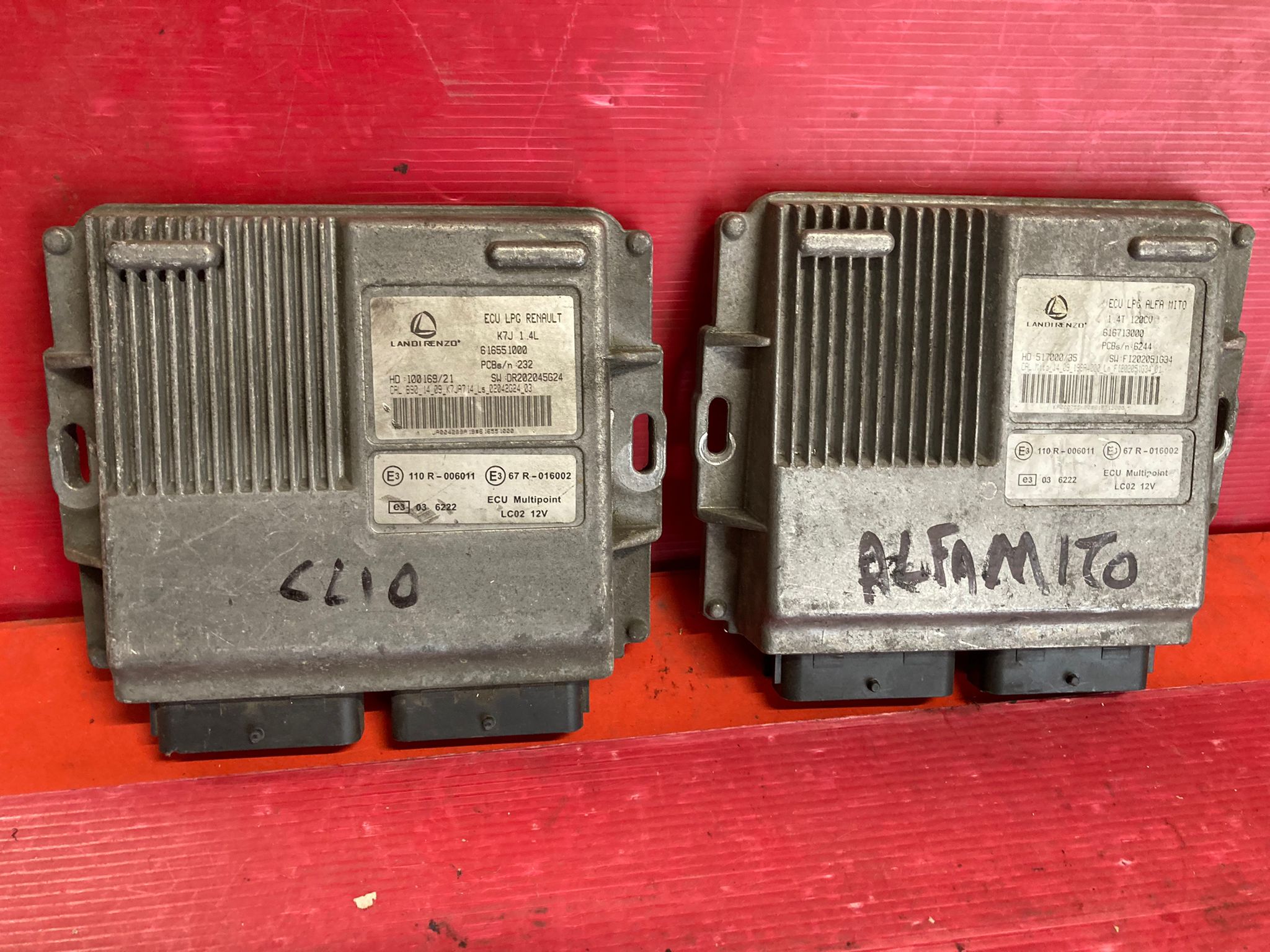 Ecu centralina dacia dandero gpl lpg 1.4 616551000 lr202044g24