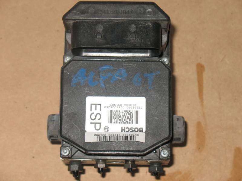 ABS ESP Alfa Romeo GT 0265225268 51721792 0265950121