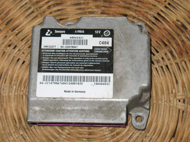 AIRBAG Alfa Romeo 147 FIAT 46842421 Siemens VDO 5WK43277