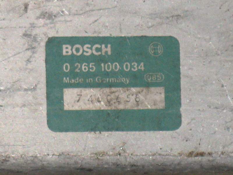 ANTI blocco freno, UNITA ABS Bosch 0265100049 BMW 34,52-1.
