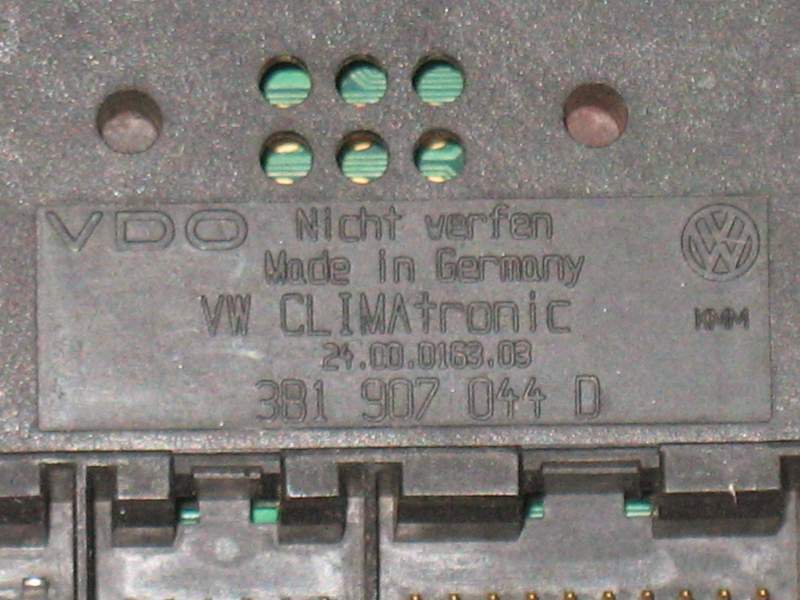 CLIMAtronic 3B1 907 044 D GOLF 4 PASSAT 3B1907044D