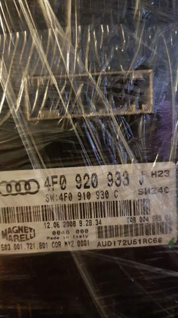 Tachimetro quadro strumenti 4F0920933J Audi A6 (C6) 2004-2011