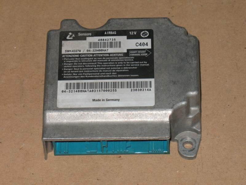 ECU Airbag Lancia Lybra 1.9 JTD 5WK43279 46842735 04-321466NAT