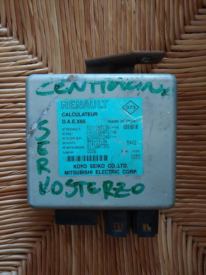 Centralina servosterzo renault clio 1999>2010 8200265136