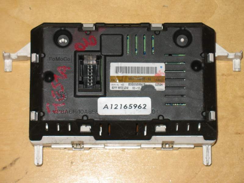 Ford Fiesta 7 VII Einheit display 8A6T-18B955-AG a12165962