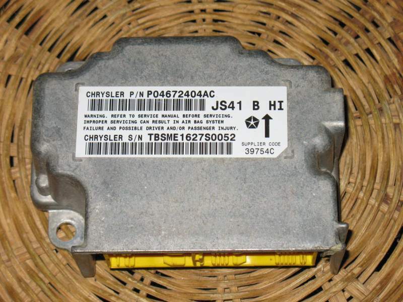 Ecu airbag chrysler p04672404ac chrysler sebring 2.0 crd air bag