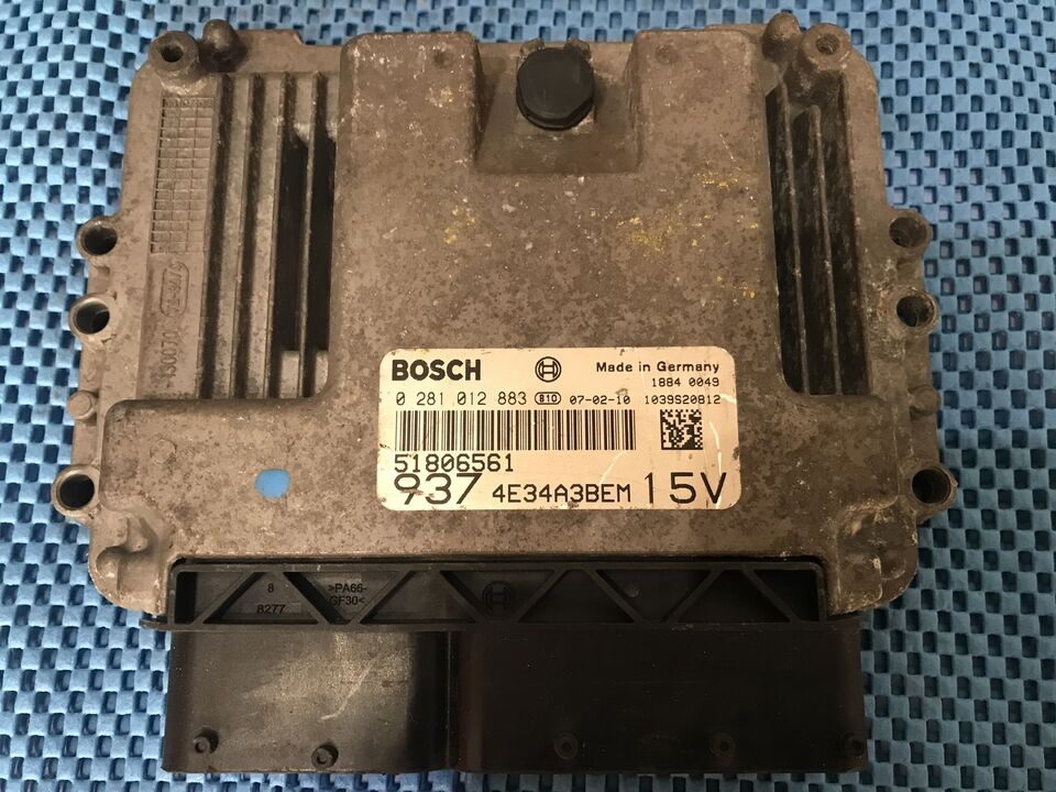ECU ALFA ROMEO GT 1.9 FIAT STILO 0281012883 55206271 4E34A3BDM EDC16C39