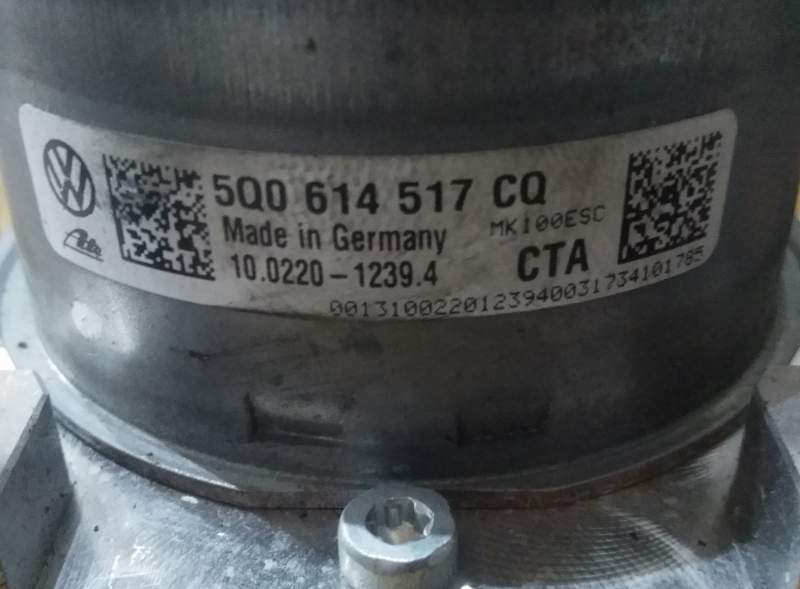 ECU POMPA ABS AUDI A3 VW GOLF VII ATE 5Q0614517CQ 10.0220-1239.4