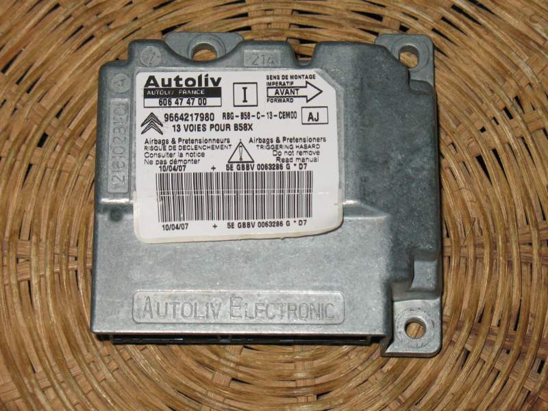 ECU AIRBAG Citroen C4 9664217980 Autoliv 606474700