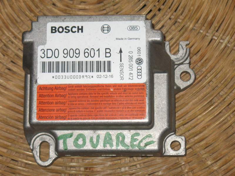 Touareg Porsche Air Bag VW 3D0909601B Bosch 0285001472