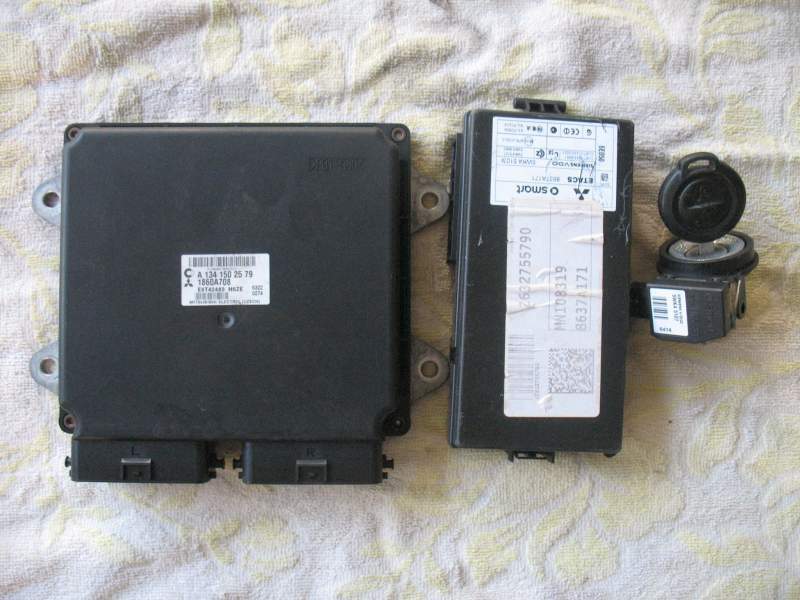 Kit ecu Smart Forfour Motore A 1341502579 Control Unit 1860A708