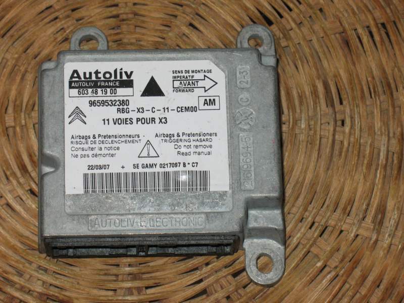 ECU AIRBAG CITROEN C5 AUTOLIV 9659532380 603481900