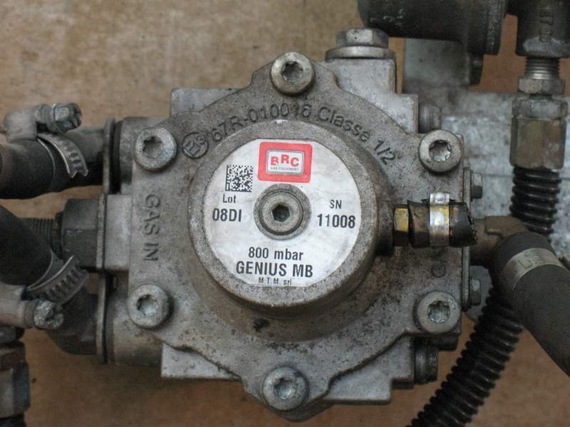 Polmone gas GPL 800MBAR PEUGEOT 206 PLUS 1.1 , BRC 67R010016