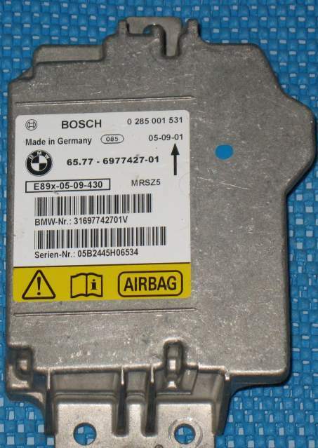 ECU Airbag Bosch BMW Serie 1 0285001531 65.77-6960268-01