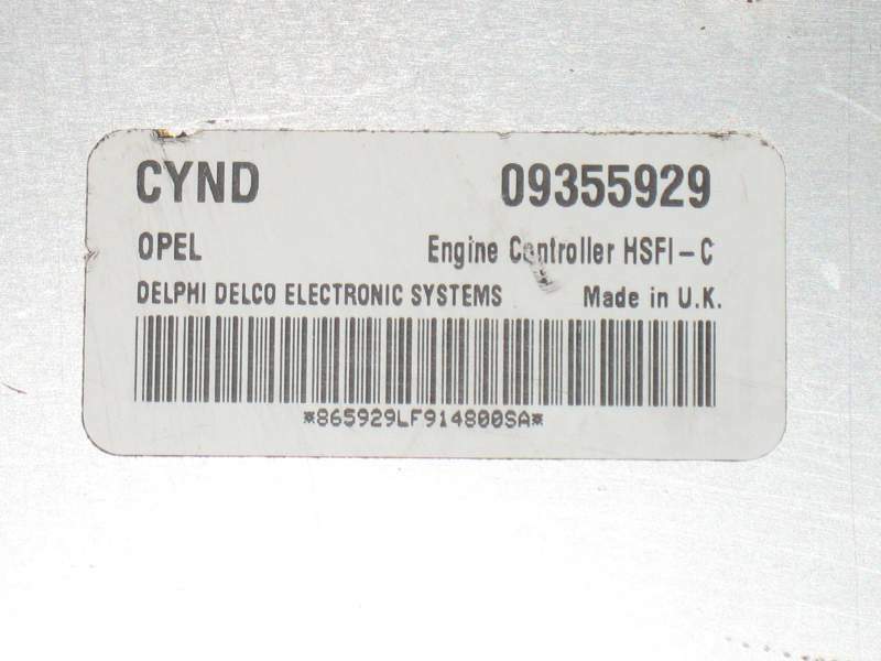 Kit opel astra vectra zafira 1.4 x14xe 1.6 x16xe 09355929 cynd