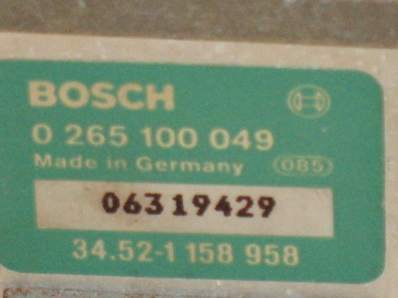 Centralina abs per bmw serie 5 e serie 7 bosch 0265100049