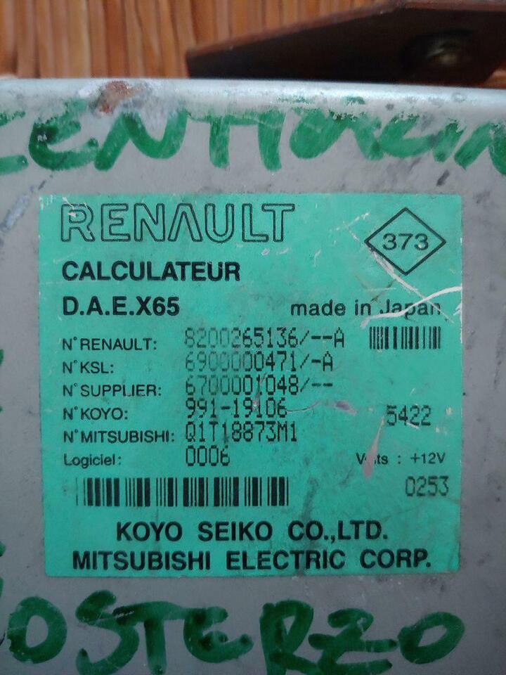 Centralina servosterzo renault clio 1999>2010 8200265136