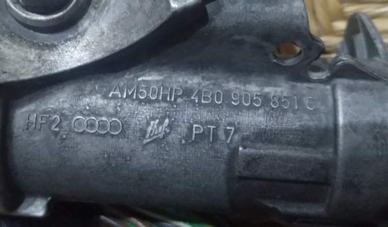 Blocchetto accensione con chiave vw audi seat 4b0905851c