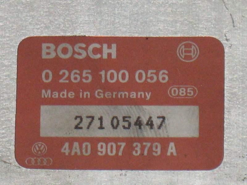 ECU ABS AUDI 80 B4 2.6, BOSCH 0265100056, 4A0907379A