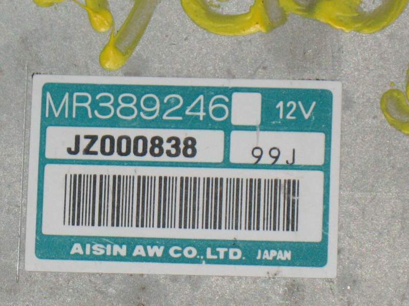 Ecu trasmissione mr389246 jz000838 99j mitsubishi pajero