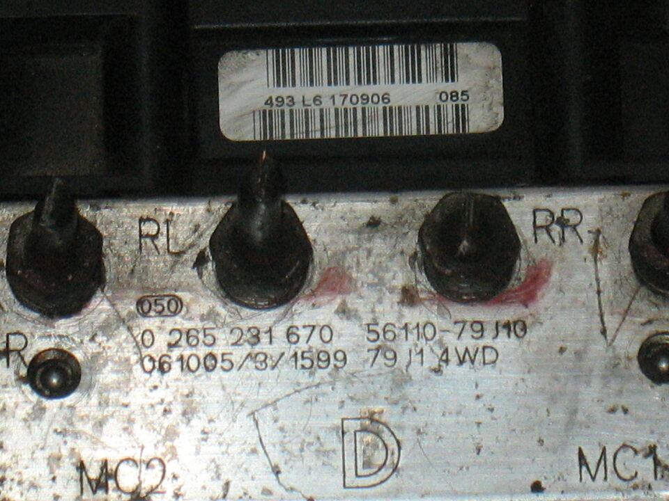 SUZUKI SX4 FIAT BOSCH 0265231670 5611079J10 0265800494