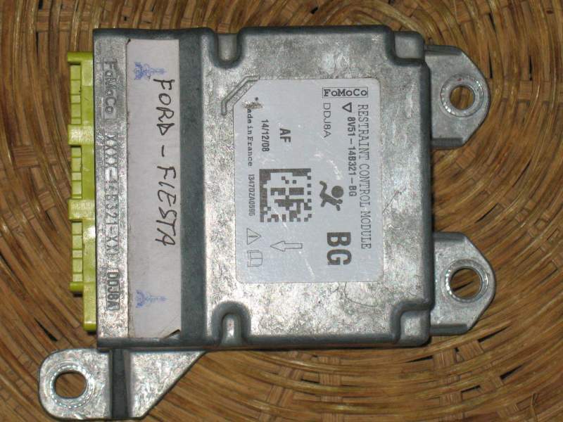 Ford Fiesta Airbag SRS ECU sensore 8V5114B321BG 8V51 DDJ8A