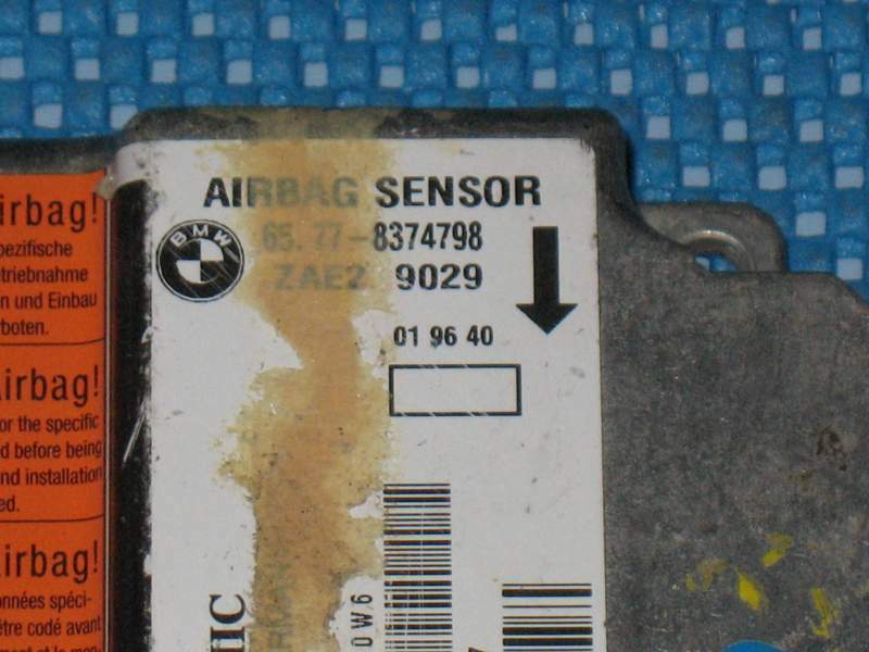 ECU Airbag BMW z3 e36 65.77-8374798 zae2 9029 Temic