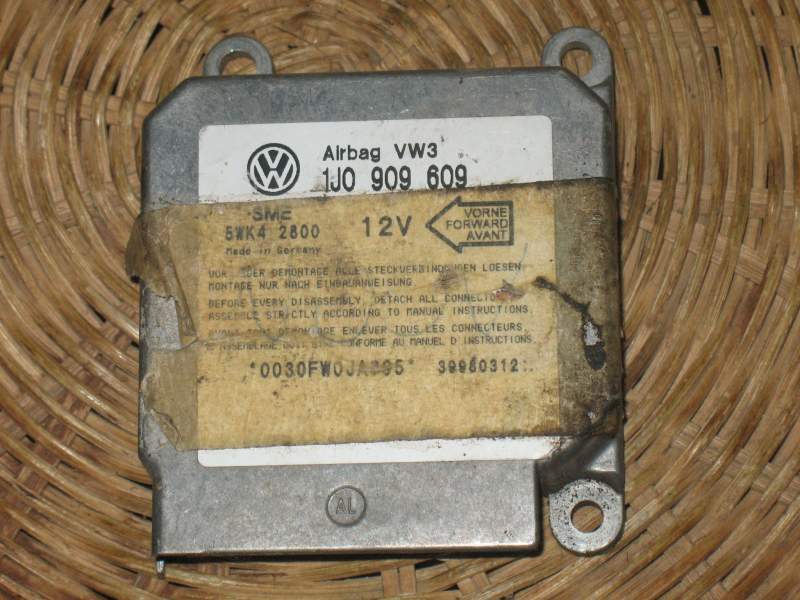 VW 5MK4 LUPO Golf Bora airbag ECU 1J0 909 609 1J0909609
