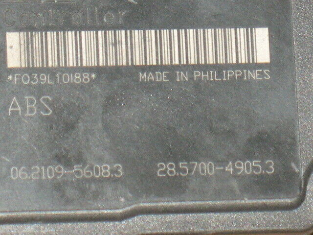 ABS CENTRALINA NISSAN SUZUKI 06.2109-5608.3 28.5700-4905.3