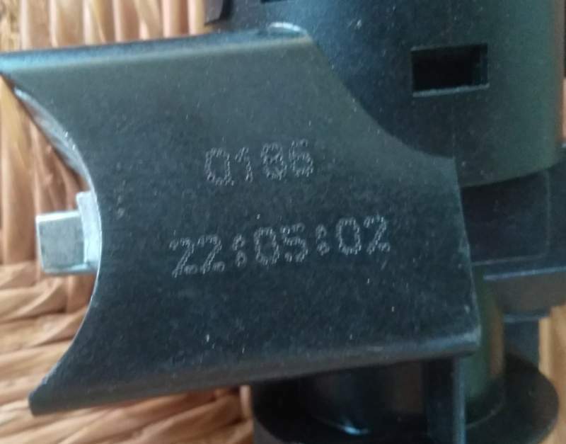 Blocchetto chiave originale con telecomando a chiave alfa 147