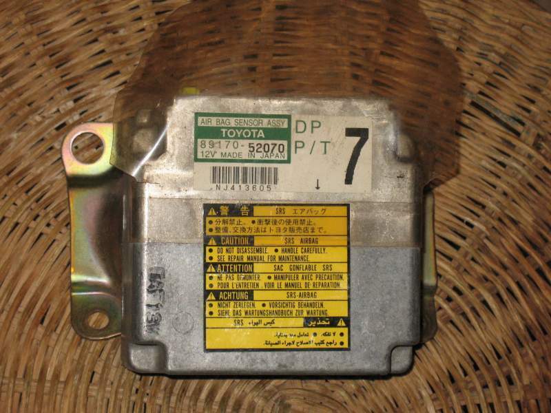 Ecu toyota yaris verso sensor airbag 89170-52070