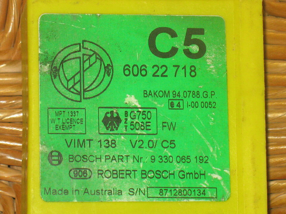 RELE' ALFA 146 155 FIAT COUPE' LANCIA KAPPA 60622718 9330065192