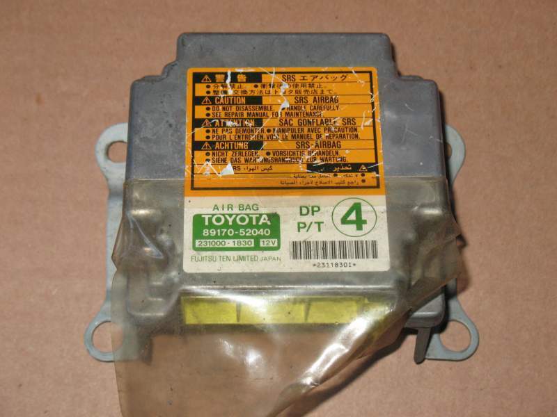 Ecu toyota yaris 8917052040 / 2310001830 centralina airbag