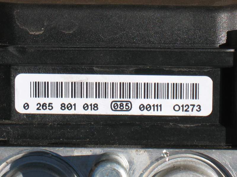 ABS Dacia Sandero BOSCH 0265801018 0265232718 476604621R