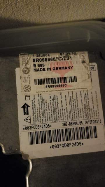 Modulo Di Controllo Airbag Audi A4 B8, A5 8R0959655C 8R0959655 C