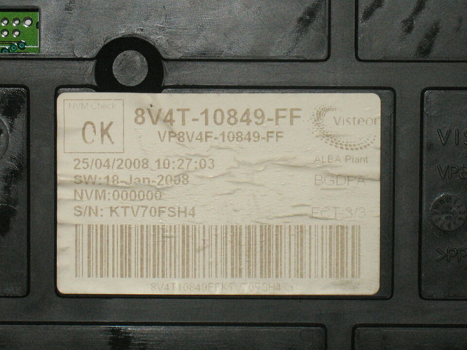 QUADRO TACHIMETRO FORD FOCUS CMAX 8v4t-10849-ff VP8V4F-10849-FF