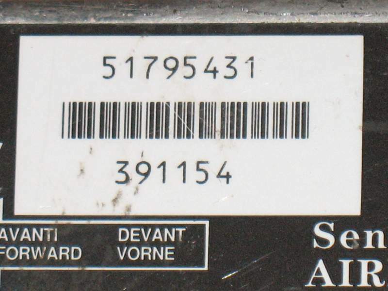 Ecu FIAT GRANDE PUNTO - TRW - 25320 AIRBAG codice 51795431