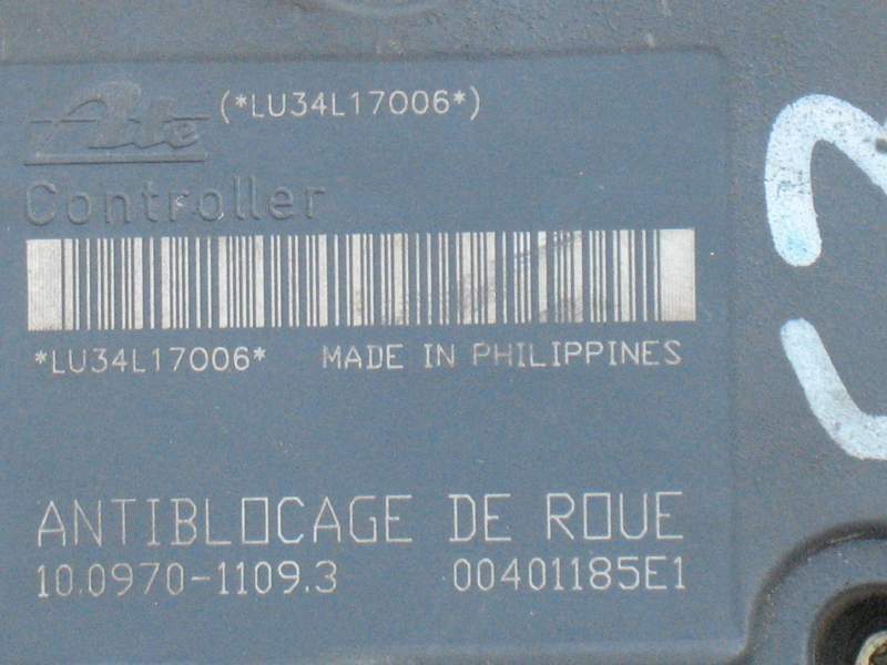 POMPA ABS CITROEN C2 9656493580 10.0970-1109.3 00401185E1