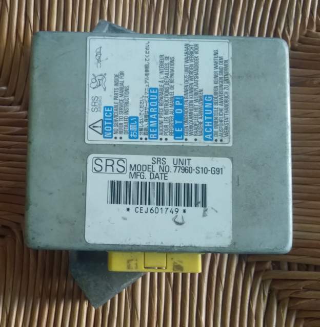 AIRBAG HONDA CRV CR-V SRS 77960S10G91 CEJ601749