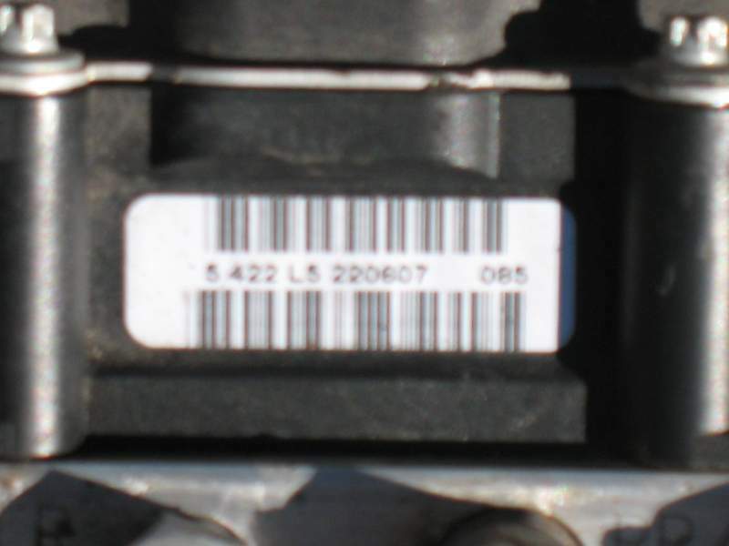 ABS ESP FIAT BRAVO FIAT 51798096, BOSCH 0265950756
