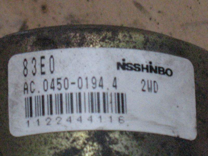 AC.0450-0194.4 Centralina ABS Opel Agila 1.2 Anno 2000/09