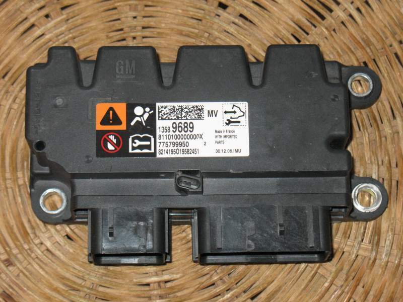 Ecu airbag opel astra zaffira 775799950 13589689