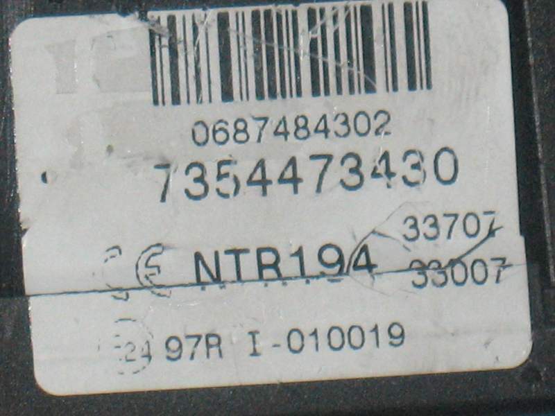 BLOCCO ACCENSIONE FIAT CROMA 2005/10 7354473430 0687484302