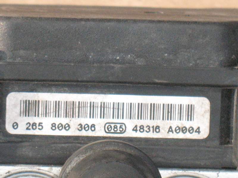 ABS FIAT PANDA 1.2 BENZINA 0265800306 46802215