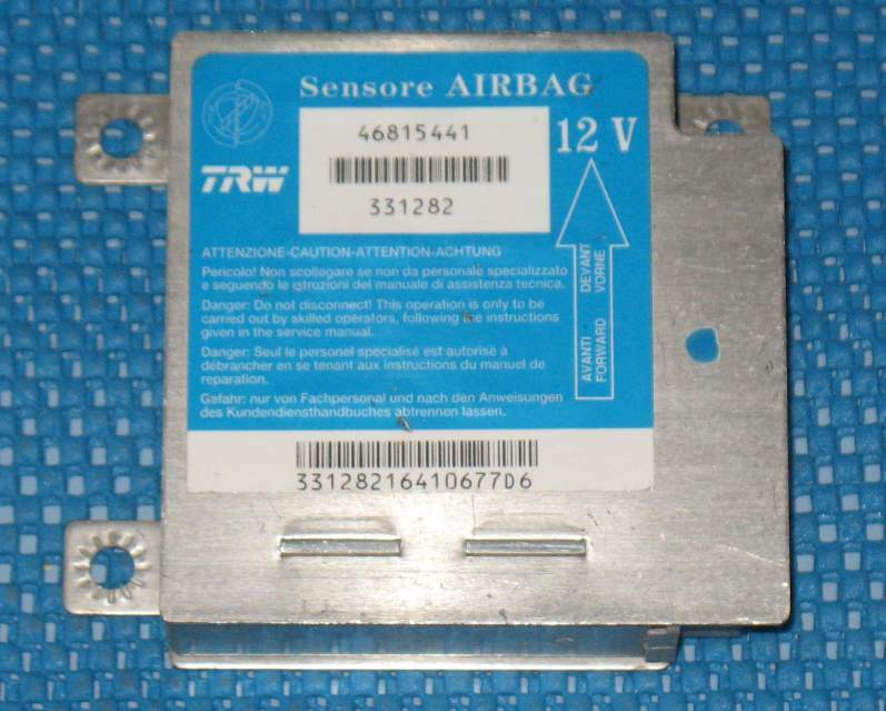 Ecu airbag trw 46815441 fiat seicento 331282