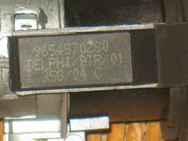 Blocchetto di aviamento con chiave peugeot 607 2.7 9654570280