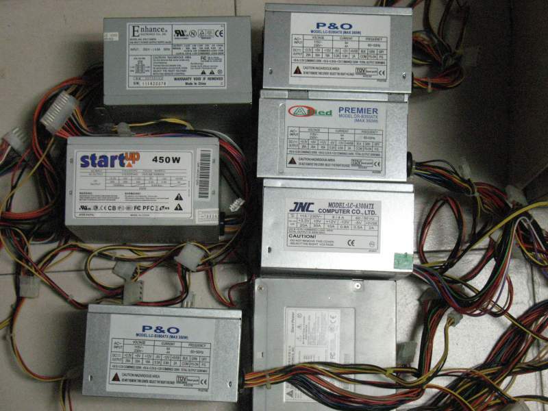 Alimentatore ATX da 300 350 400 450 500 Watt, x INTEL e AMD