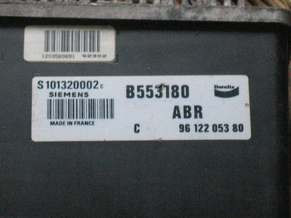 ECU ABS CITROEN XM S101320002A 9612205380 B553180