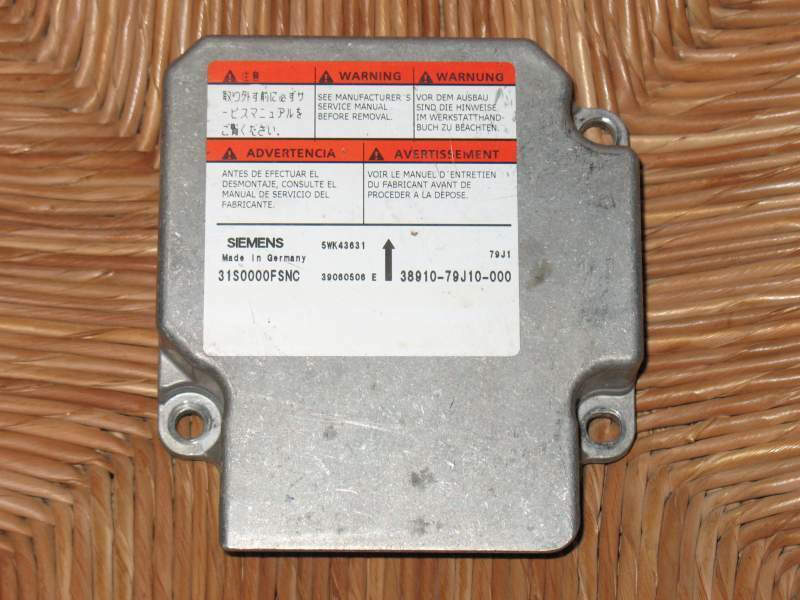 ECU airbag FIAT 16 Sedici '07 SIEMENS 5WK43631 38910-79J10-000